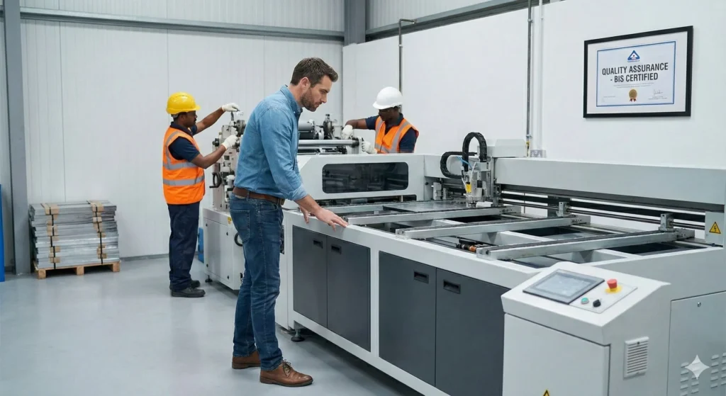 Small scale industry production unit in India