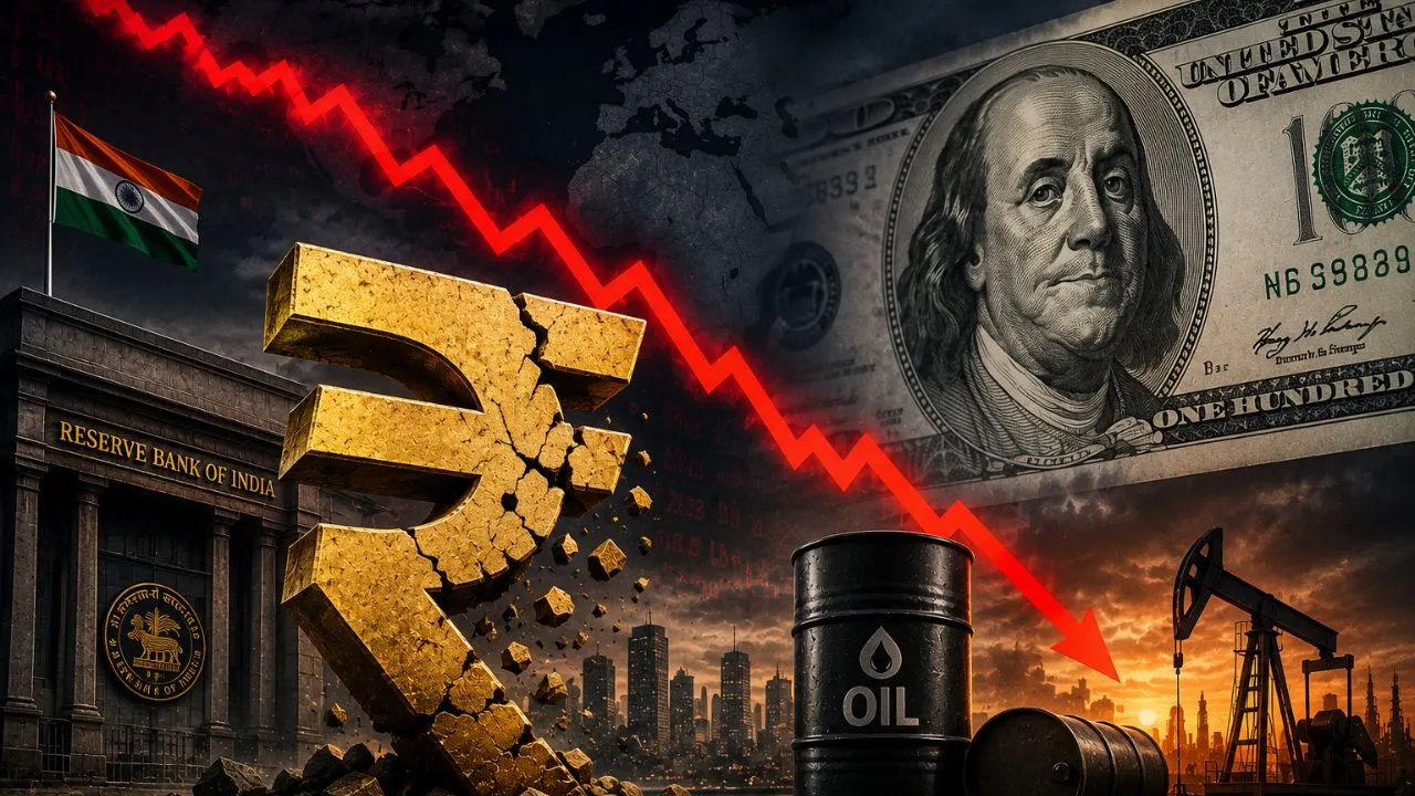 Why Is Indian Rupee Falling Against Dollar in 2026?